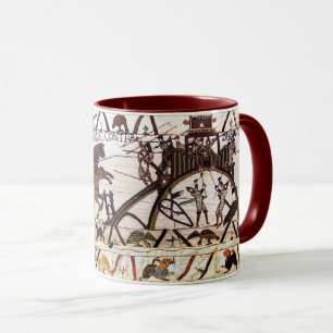 MUG SIÈGE DE LA TAPISSERIE DE BAYEUX DE DINAN, ATTAQUE