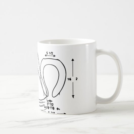 Mug siège des toilettes (Droite)