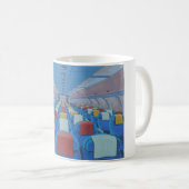 Mug Sièges d'avion (par Gregorio Undurraga) (Devant droit)