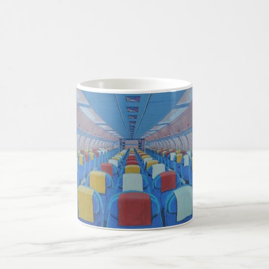 Mug Sièges d'avion (par Gregorio Undurraga) (Centre)