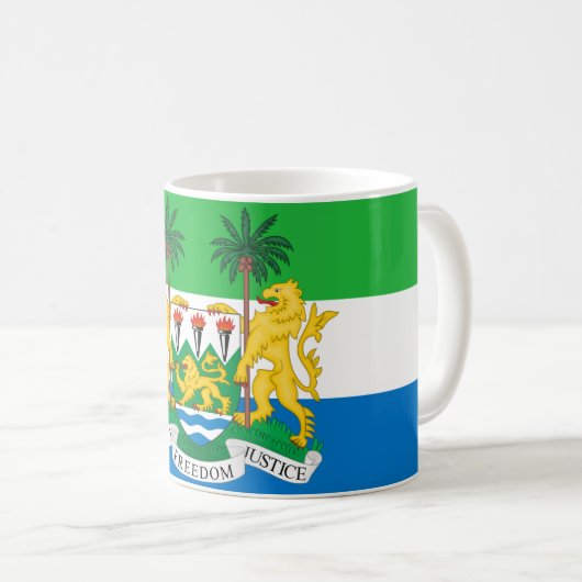 Mug Sierra Leone (Devant droit)