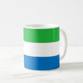 Mug Sierra Leone Flag (Devant droit)