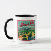 Mug Sierra Vista Marque Étiquette Citrus Crate (Gauche)
