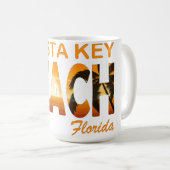 Mug Siesta d'été clé-floride (Devant droit)