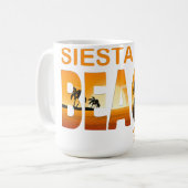 Mug Siesta d'été clé-floride (Devant gauche)