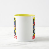 Mug Sifflets de fête pour chien heureux (Centre)