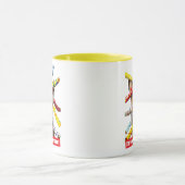 Mug Sifflets de fête pour chien heureux (Centre)