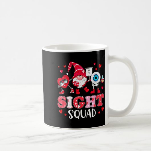 Mug Sight Squad Optician Optometrist Dabbing Heart Val (Droite)