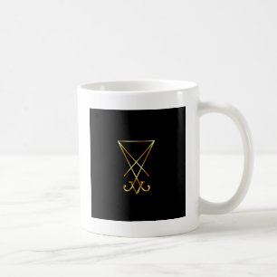 Mug Sigil de symbole de Lucifer- A de satanisme