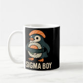 Mug Sigma Boy Italien Brainrot Drôle Mème Pingouin (Gauche)