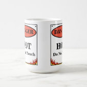 Mug Signal chaud de danger (Centre)