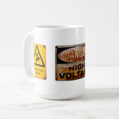 Mug Signal d'avertissement 005 (Devant gauche)