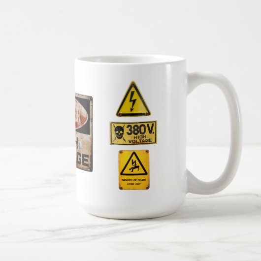 Mug Signal d'avertissement 005 (Droite)