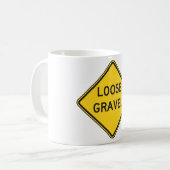 Mug Signal d'avertissement de perte de gravier (Devant gauche)