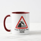 Mug Signal d'avertissement Quayside (Gauche)