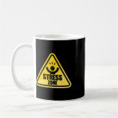 Mug Signal de circulation des zones de stress National (Gauche)