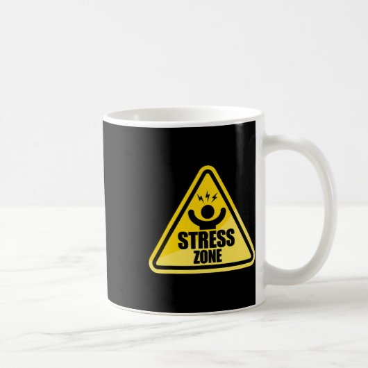 Mug Signal de circulation des zones de stress National (Droite)