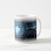 Mug Signal de minuit pour l'enfant endormi (Devant droit)