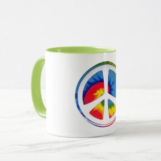 Mug Signal de paix (Devant gauche)