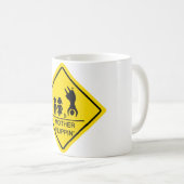 Mug Signal de ralentissement de Flippin de mère (Devant droit)