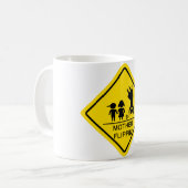 Mug Signal de ralentissement de Flippin de mère (Devant gauche)