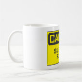 Mug Signal de sol à nappes de prudence (Gauche)
