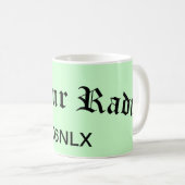 Mug Signal radio et d'appel amateur (Devant droit)