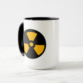 Mug Signal radioactif nucléaire (Devant gauche)