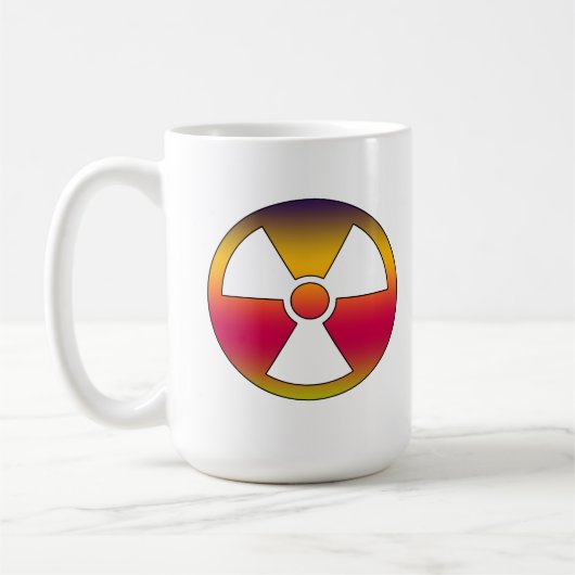 Mug Signal radioactif nucléaire (Gauche)