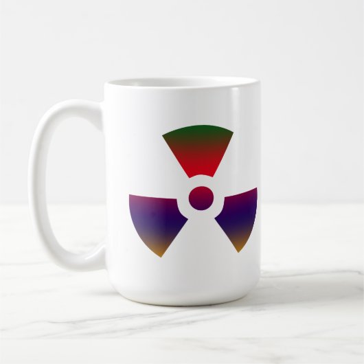 Mug Signal radioactif nucléaire (Gauche)