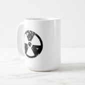 Mug Signal radioactif nucléaire (Devant gauche)