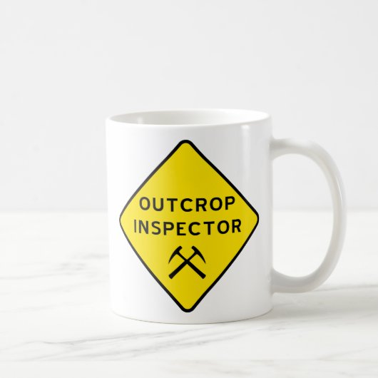 Mug Signaler d'avertissement de l'inspecteur de sortie (Droite)