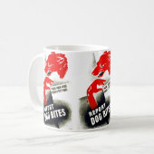 Mug Signaler les piqûres de chien (Devant gauche)