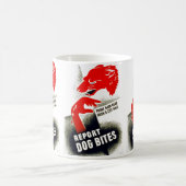 Mug Signaler les piqûres de chien (Centre)