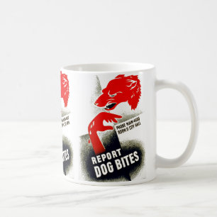 Mug Signaler les piqûres de chien