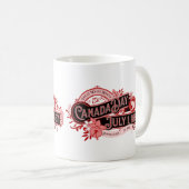 Mug Signalisation Vintage de la fête du Canada (Devant droit)