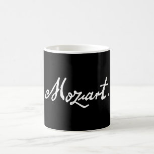 Mug signature autographe Wolfgang Amadeus Mozart class