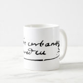 Mug Signature Cervantes (Devant droit)
