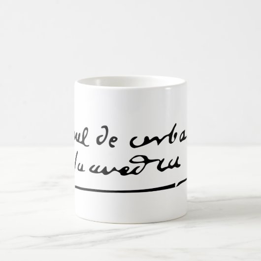 Mug Signature Cervantes (Centre)