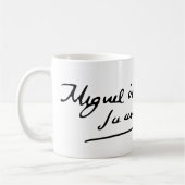 Mug Signature Cervantes (Gauche)