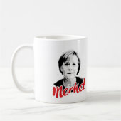 Mug Signature d'ANGELA MERKEL - - (Gauche)
