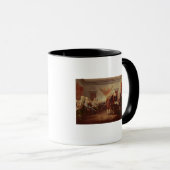 Mug Signature de la déclaration d'indépendance (Devant droit)