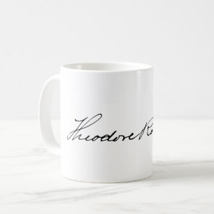 Mug Signature du président Theodore Roosevelt