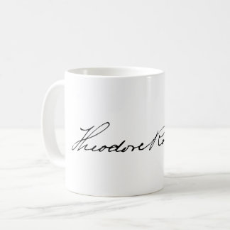 Mug Signature du président Theodore Roosevelt