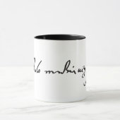 Mug Signature Niccolò Machiavelli (Centre)