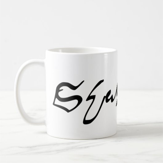 Mug Signature William Shakespeare (Gauche)