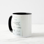 Mug Signatures de la reine de Mary des Ecossais (Devant gauche)