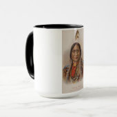 Mug Signaux de fumée : Lakota Indian Chief Sitting Bul (Devant gauche)
