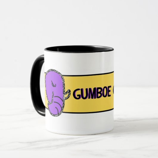 Mug signé 1er D'Gumboe (Devant gauche)