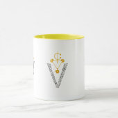 Mug Signe Amazigh Or Élégant (Centre)